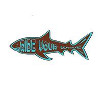 13cmx5.1cm Decal for Ride Your Wave Car Assessoires Stickers Waterproof Motorcycle Van