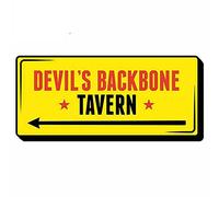 13cmx5.6cm for Devil s Backbone Tavern Vinyl Car Stickers Motorcycle Personality JDM