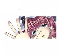 13cmx5.6cm for Steins Gate Anime Car Stickers Hakaba Waterproof Auto Decals JDM