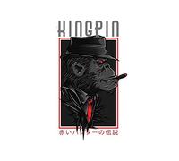 13cmx7.6cm for Kingpin Gangster Gorilla Car Motorcycle Stickers Vinyl Car Wrap Decal