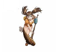 13cmx7.8cm for Diane The Seven Deadly Sins Motorcycle Decal Air Conditioner Trunk