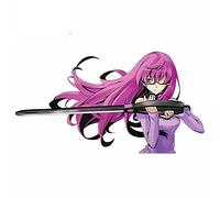 13cmx7cm for Akame Ga Kill Sheele Vinyl Car Stickers Personality Scratch Proof Surfboard