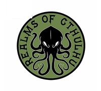 13cmx8.1cm for Concept for A Sacred Geometry Cthulhu Anime Bumper Car Stickers