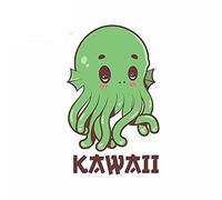 13cmx8.1cm for Concept for A Sacred Geometry Cthulhu Anime Bumper Car Stickers