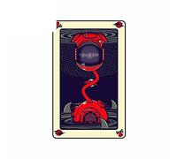 13cmx8.2cm for The Ace of Fates Car Stickers Personality Air Conditioner Helmet