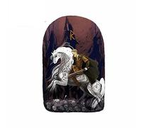 13cmx8.5cm for Norse Mythology Soldier White Horse Car Stickers Refrigerator RV Personality