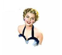 13cmx8.5cm Pin Up Girl Car Sticker Andrew Loomis Realist Illustrator Art Instructor
