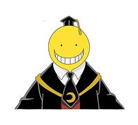 13cmx8.6cm for Assassination Classroom Car Stickers Waterproof Snowboard Motorcycle Anime Decal for