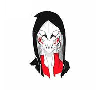13cmx8cm for Anime Mask Design Vinyl Car Sticker Scratch Proof Decoration Waterproof Decal