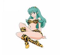 13cmx9.2cm for Urusei Yatsura Van Trunk Car Stickers Waterproof Occlusion Scratch Surfboard