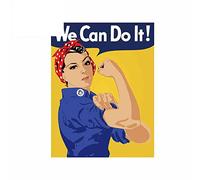 13cmx9.9cm for We Can Do It Graffiti Sticker Vinyl Car Stickers 3D