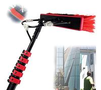 13FT-39FT Kit Pole Water Hose Fed Telescopic Brush Extendable Cleaner Conservatory Roof,Cleaning Photovoltaic and Solar Panels