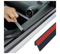 13Ft Car Door Rubber Seal Strip,Silent & Dustproof Rubber Car Window Seal Strip,Universal V-Shaped Self Adhesive Automotive Window Seals Trim with Installation Tool