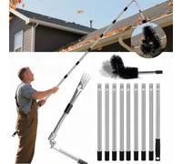 13FT Gutter Cleaning Tool From The Ground, No Ladder Needed