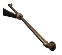 13ft Vinta Bronze Wall Light for irs & Steps - Adjuble Indoor/Outdoor Banister Rail Support Railing - 30cm to 600cm Length - & Slish Home Decor