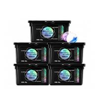 13g 3-in-1 Laundry Capsules, Odor Control & Care, 30ct | 13g Laundry Capsules, Plant Enzymes, Color Care, Odor Control, 30 Count(5boxes)