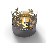 13gramm Snow Flakes Shadow Play - Beautiful Candle Attachment | Winter Motifs, Christmas Decorations | Mesmerizing Shadow Projection