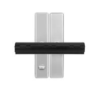 13inch High Security French Door Security Lock,Patio Door Security Lock, Patlock for Patio Doors, Patio Door Locks 2 Handle Security for French Conservatory Doors (Black)