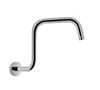 13inch Shower Bracket with Ceiling Mount Head Extension Rainfall Arm Bath Sprayer Adapter Accessories for Use in Bathroom(Silver)