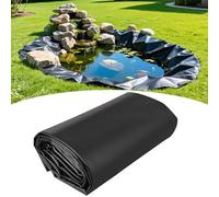 13m x 17m Pond Liner - Heavy-Duty 0.12mm HDPE Black Waterproof Membrane for Fish Ponds Garden Pools and Landscapes - Flexible Durable Pond Lining Solution
