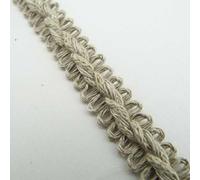 13mm Cotton Linen Braid Gimp Scroll Natural Upholstery Costume Buy 1 2 4m 239D, Linen, 4 Metres
