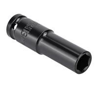 13mm Deep Impact Socket 1/2" Drive - CR-V Heat-Treated 6-Point Socket for Wheel Nuts & Suspension - Extra Long 78mm, Anti-Rust, Car Truck & Home Use