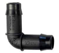 13mm Elbow Barbed Connector for irrigation/Hydroponics Pipe/Tube Antelco, Pack of 5