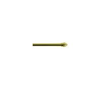 13mm Extendable Metal Curtain Cafe Rods (Brass Cafe Rod 55Cm - 85Cm)