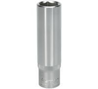 13mm Forged Steel Deep Drive Socket - 3/8" Square Drive - Chrome Vanadium Socket