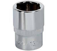 13mm Forged Steel Drive Socket - Durable 1/4 Inch Square Drive Tool