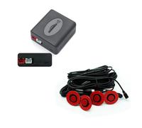 13mm Plane Sensor For Rear Bumper Adjustable Depth 16mm Parking Sensor To Assist Rear Bumper Rear View Camera(Red)