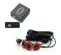 13mm Plane Sensor For Rear Bumper Adjustable Depth 16mm Parking Sensor To Assist Rear Bumper Rear View Camera(Black)