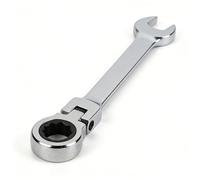 13mm Spanner, Flex-Head Ratchet Wrench,Flexible Handheld Ratcheting Spanners with Non-Slip Grip,Chrome Vanadium Steel Socket 360° Swivel Head,for Auto Repair, Plumbing,Home Maintenance,Gift for Men