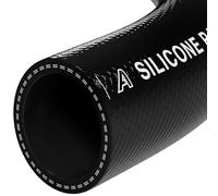 13mm x 21mm Silicone 2 Ply Rubber Flexible Hose 2 Metre Heater Radiator Coolant Vacuum Water Air Tubing Black