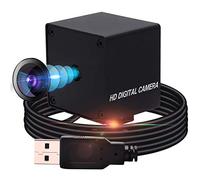 13mp USB Camera with Microphone Autofocus Audio Video Webcam for Computer Mini UVC USB2.0 PC Camera with Metal Case Industrial Embedded USB with Camera IMX214 Web Camera for Laptop Jetson Nano