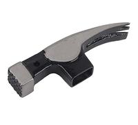 13oz Right Angle Double Fork Carpenter Claw Hammer Head Heavy Duty Woodworking Tool for Concrete Surface Dressing and Tile Installation High Carbon Steel Black 1x1 Inch