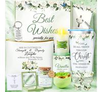 13Pack Christian Gifts for Women Get Well Soon Gift Birthday Gift for Women Inspirational Gifts Spiritual Present Hamper Pamper Kit Fell Better for Girlfriend Best Wishies Self Care Package for Her