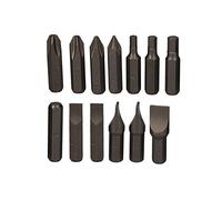 13pc Impact Socket Driver Bits Screwdriver Phillips Slotted Flathead Allen Hex