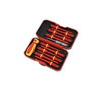 Neilsen CT3794 1000 V VDE Insulated Screwdriver Set - Red, 23CM X 14CM X5CM