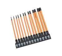 13Pcs 100/150mm Allen Wrenches Drill Bit 1/4inch Hexagon Screwdriver Bit Set Allen Set For Assembling Furniture