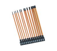 13Pcs 100/150mm Allen Wrenches Drill Bit 1/4inch Hexagon Screwdriver Bit Set Allen Set For Assembling Furniture Electrician Screwdriver Kit