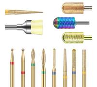 13PCS 3/32 Inch Nail Drill Bit Set