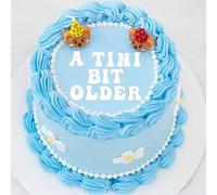 13Pcs A Tini Bit Older Cake Toppers Espresso Martini for A Tini Bit Older Birthday Decorations Acrylic Cake Toppers Birthday Charm Themed Party Decor Supplies