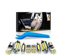 13Pcs Car LED Interior Map Dome Trunk Lamp Light Kit, for Qashqai J11 2014-2020