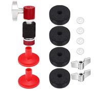 13Pcs Cymbals Replacement Accessories Drum Stand Felt Cymbals Sleeve Washer Drum Key Percussion Part Easy Installation
