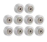 13pcs D Printer Roller Wheels Pulley Ball Bearings Passive Wheel | Wear Resistant, Rust Resistant Plastic, round Profile for Wire and 3d Printer, Creative Appearance
