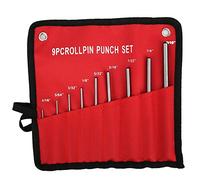 13Pcs DIY Belt Punching Tools Kit, Leather Hole Punch Set, Metal Knurled Handle with Oil Coating, Hollow Punches for Leather, Plastic, Rubber, and Other Soft Materials