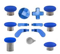 13Pcs Elite Series 2 Controller Accessories for Xbox Elite Series 2/ 2 Core Controller, Elite 2 Core Controller Paddles Thumbsticks Replacement, 6 Swap Joysticks, 4 Paddles, 2 D-Pads, 1 Tool(Blue)