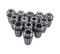 13Pcs ER11 Collet Set, CNC Spindle ER-11 Spring Collet Lathe Tool Holder Chuck Tool 1mm-7mm Metric Range| 0.5mm Stepper, for CNC Milling