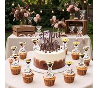 13PCS Espresso Martini Decor A Tini Bit Older Birthday Cake Decor | Cupcake Muffin Topper Espresso Martini Birthday Decorations